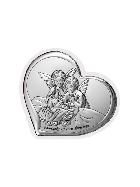 Obrazek Aniołki nad dzieciątkiem 6451/1W, 10x9 