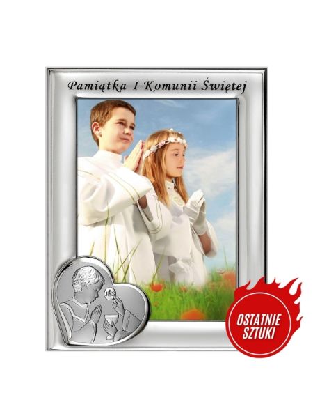 *Ramka na zdjęcie Pamiątka Pierwszej Komunii Świętej 1165N/3BO, foto 9x13