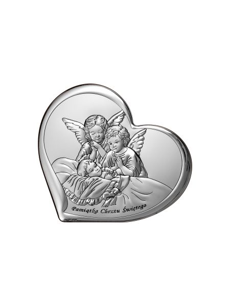 Obrazek Aniołki nad dzieciątkiem 6451/1, 8x7