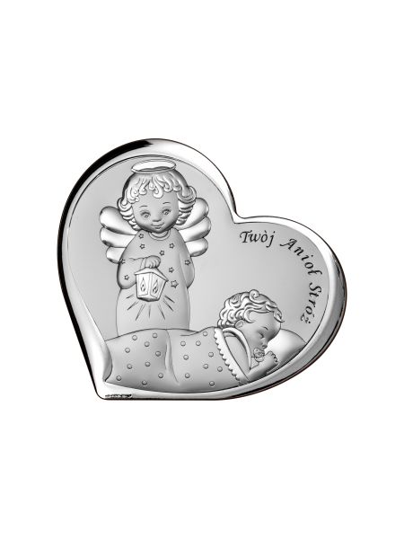 Obrazek Aniołek z latarenką nad dzieciątkiem 6549/1, 8x7