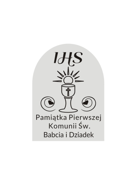 Grawer Pamiątka Pierwszej Komunii Świętej G5C, 4x6