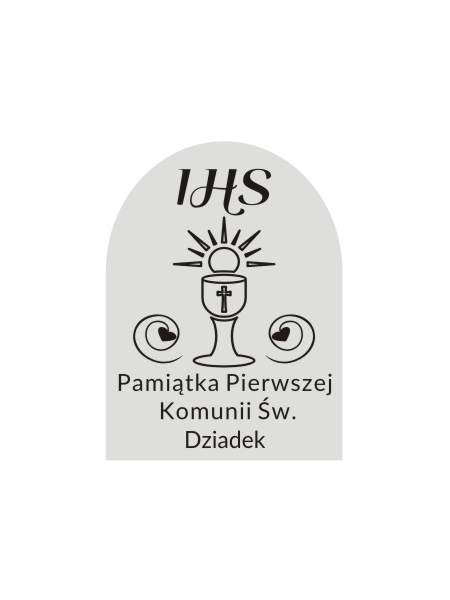 Grawer Pamiątka Pierwszej Komunii Świętej G5E, 4x6