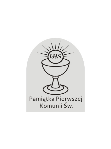 Grawer Pamiątka Pierwszej Komunii Świętej G6, 4x6
