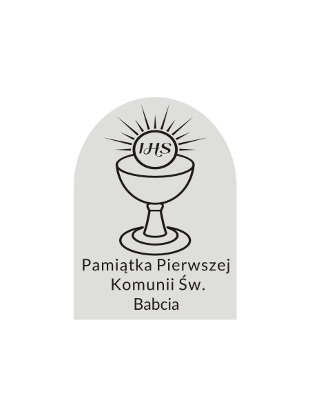 Grawer Pamiątka Pierwszej Komunii Świętej G6D, 4x6