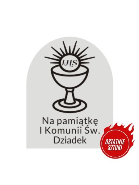 *Grawer Pamiątka Pierwszej Komunii Świętej G7E, 4x6