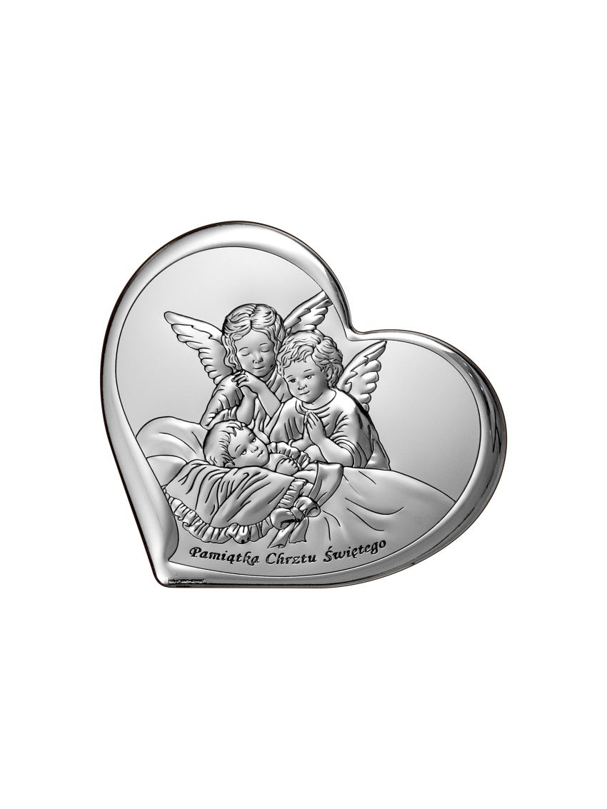 Obrazek Aniołki nad dzieciątkiem 6451/2, 11x10