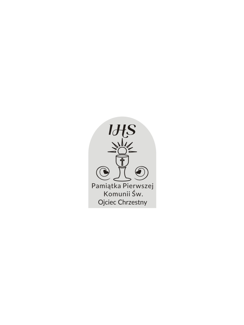 Grawer Pamiątka Pierwszej Komunii Świętej G5B, 4x6