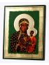 Ikona Złocona z nimbem Matka Boska Częstochowska IK D-03/N, 25x31