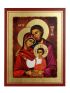 Ikona Złocona Święta Rodzina IK C-06