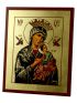 Ikona Złocona Matka Boska Nieustającej Pomocy IK A-10