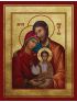 Ikona Złocona Święta Rodzina IK A-01